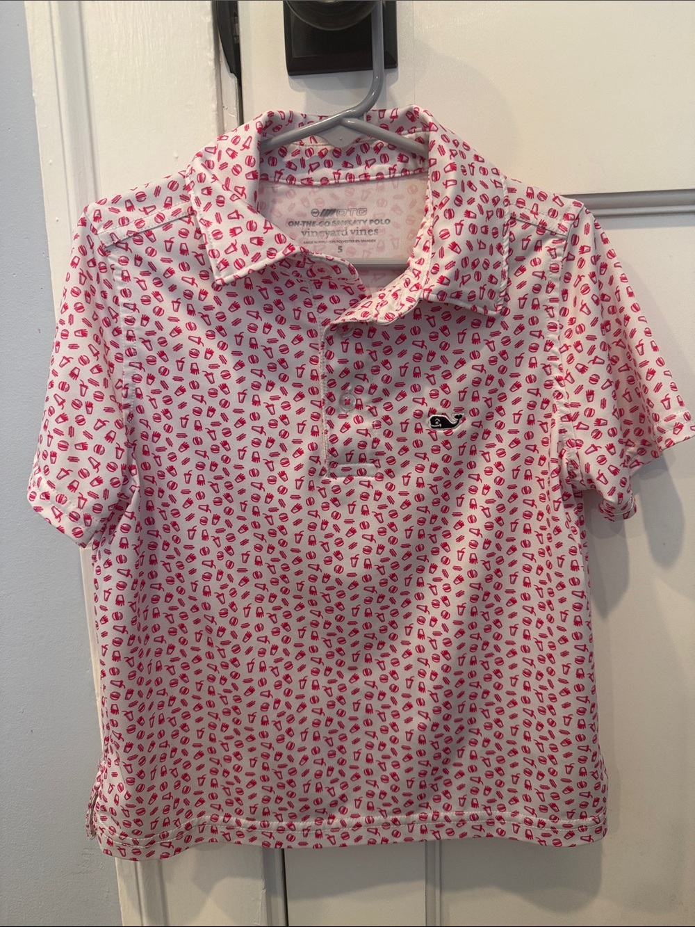 Vineyard Vines Boy’s Sankaty Polo (Size 5)